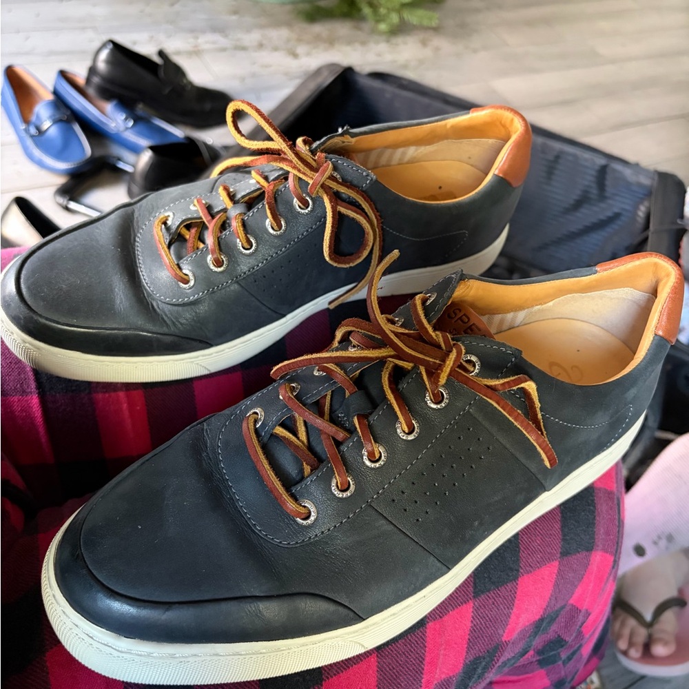 Sperry Black and Tan Men's Sneakers